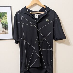 Lacoste Men's Black Polo Shirt